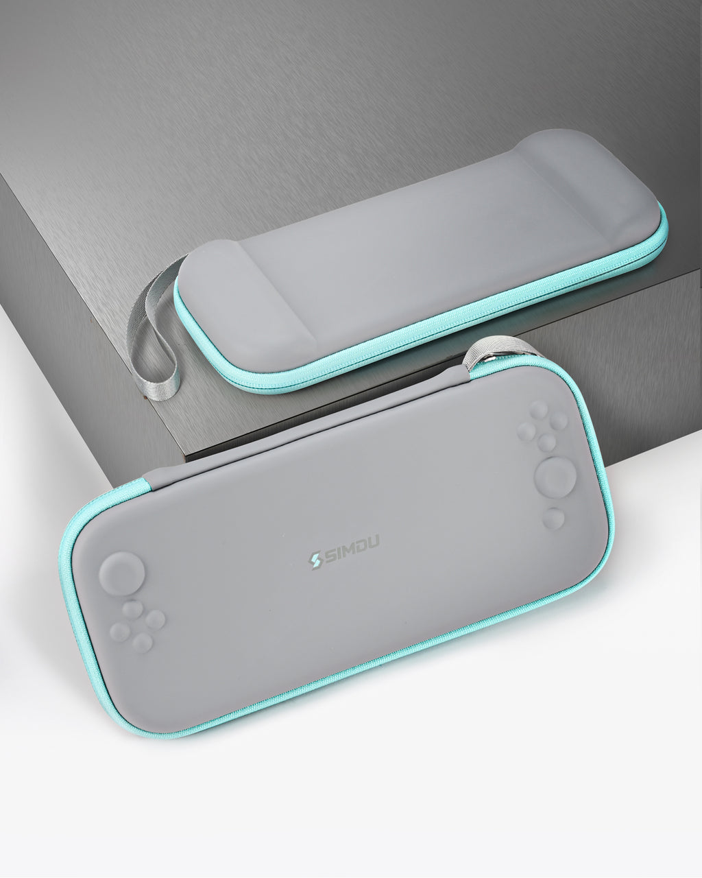 SIMDU Switch 2 Slim Carrying Case with 12 Game Card Slots – Portable Protective Hard Shell