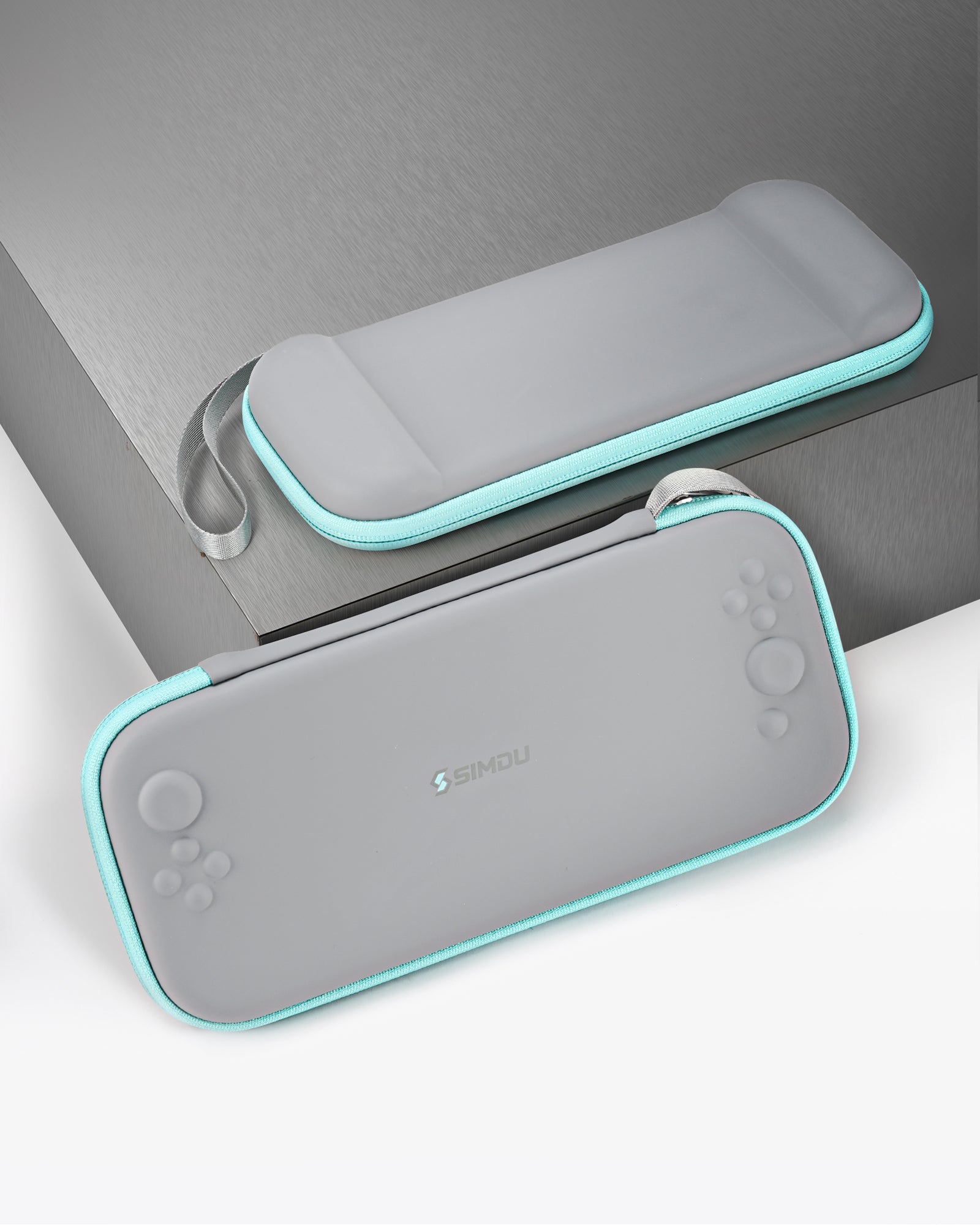 SIMDU Switch 2 Slim Carrying Case with 12 Game Card Slots – Portable Protective Hard Shell